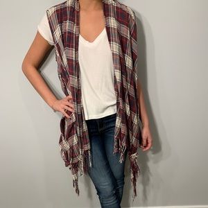 Flannel Cardigan